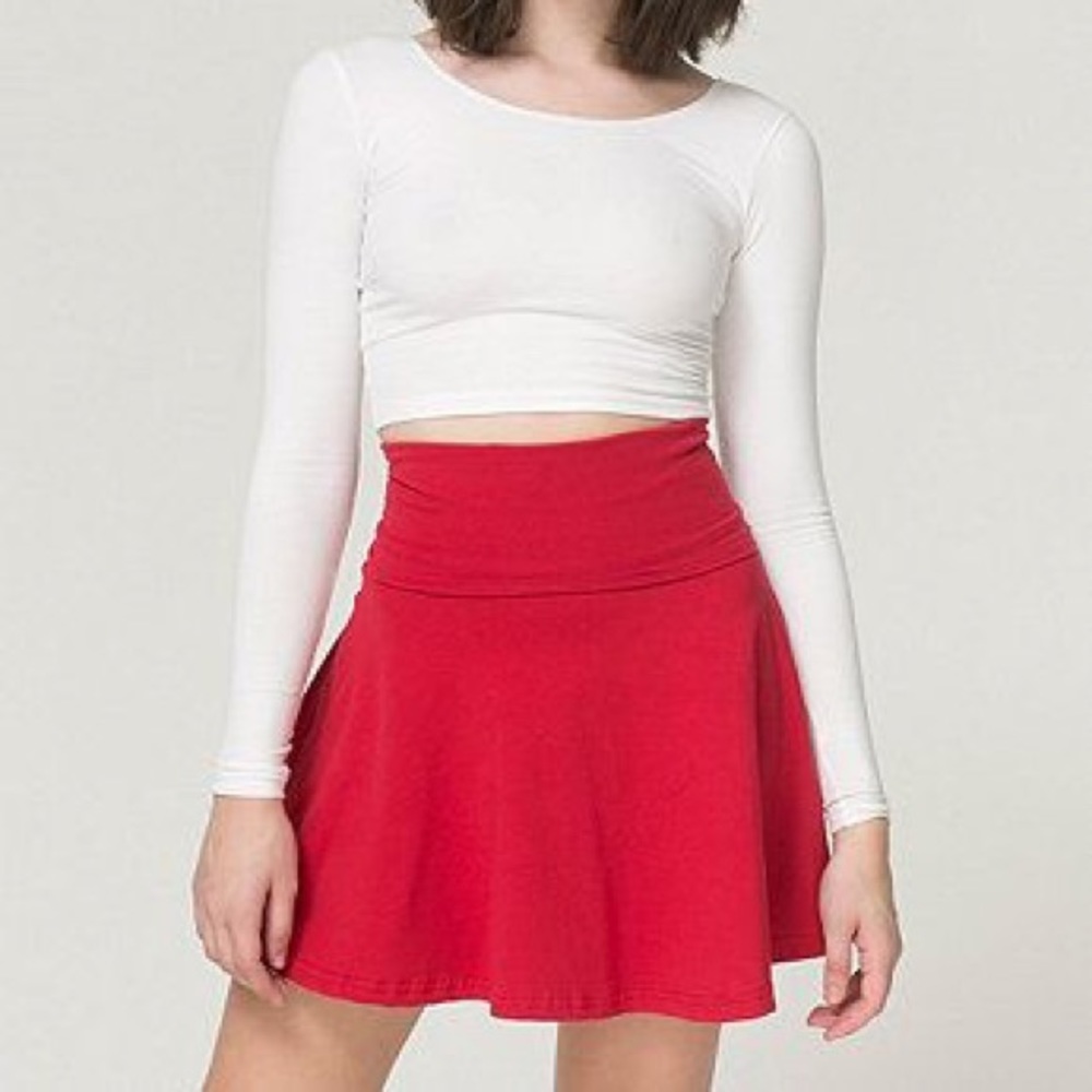 Cotton Spandex Jersey Highwaist Skirt/Dress